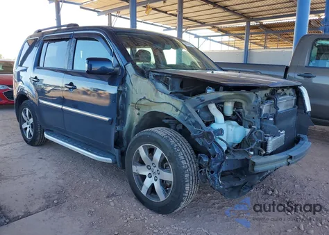 2012 Honda Pilot Touring из США, поврежденный, VIN 5FNYF4H92CB031431